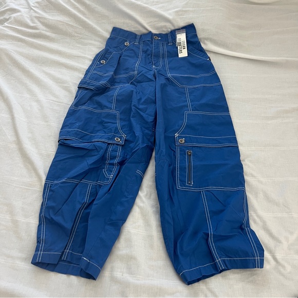 Urban Outfitters Pants - Urban outfitters blue rih baggy carpenter pants